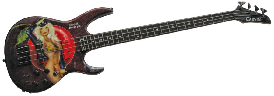 Carvin LB70 'Cherry Pie' Bass